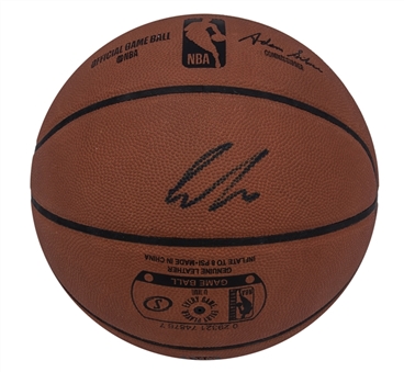 Luka Doncic Signed Spalding Official Game Basketball (Beckett)